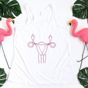 Uterus Tank Size Small Stay Dri